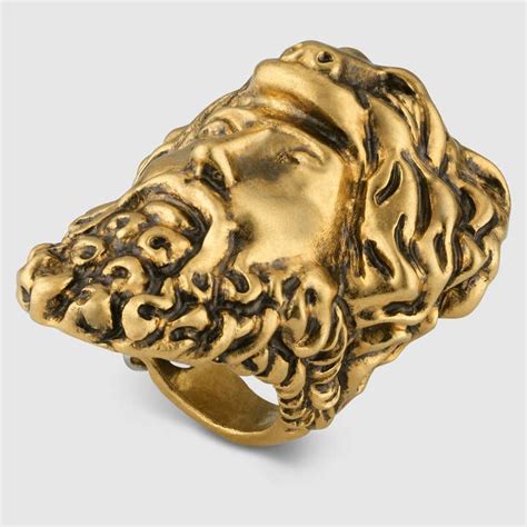 gucci hercules ring|designer gucci silver rings.